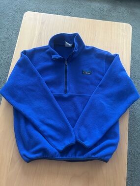 L.L. Bean Womens Vintage 90s Fleece Pullover